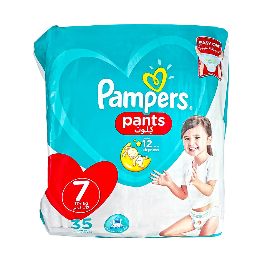 Pampers Pants Size 7, 35s (30299)