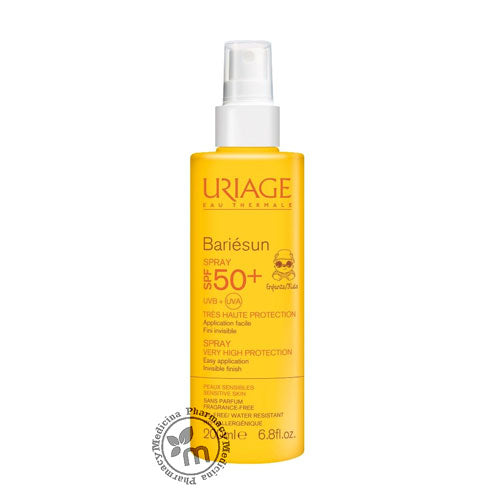 Uriage Bariesun Kids Spray SPF 50+ Very High Protection Sunscreen