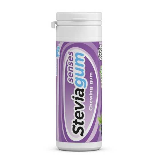 Steviagum Senses - Blueberry Mint 30Gm