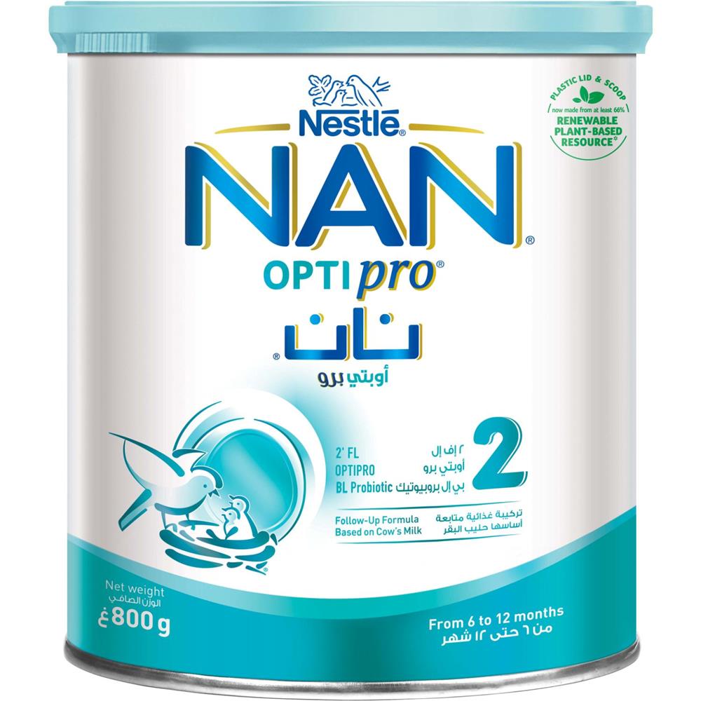 Nan Optipro Milk - No. 2 - 1800 g