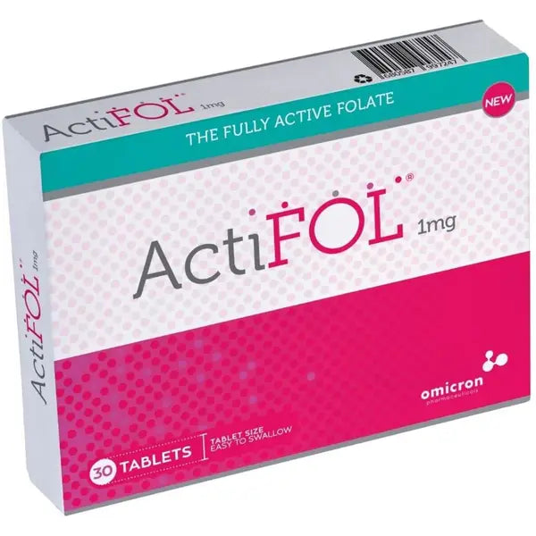 Actifol 1mg Tablets 30's