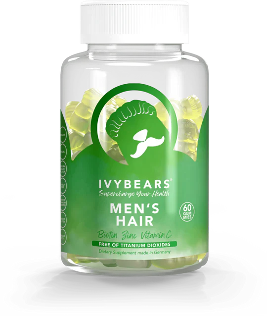Ivybears Men's Hair Gummies 60's