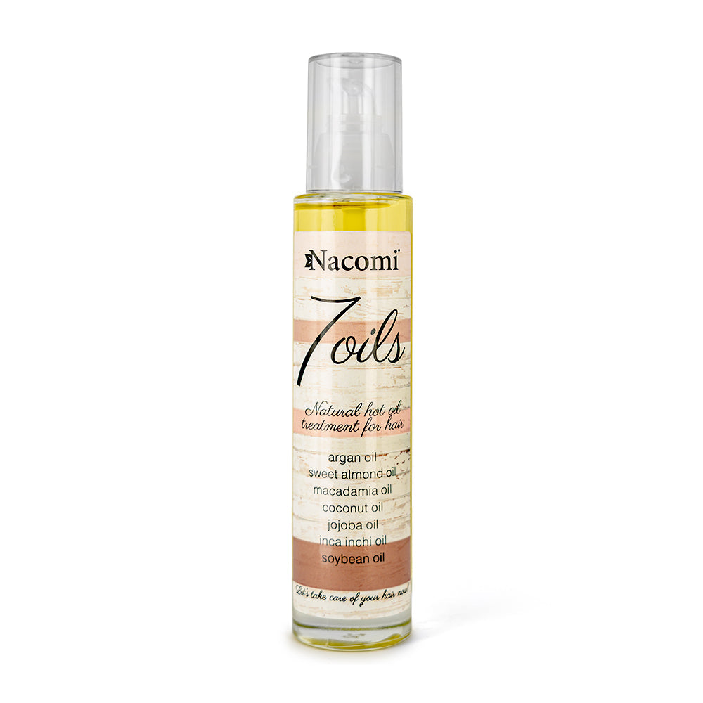 Nacomi 7 Oils Natural Hot Oil Treatment For Hair 100ml