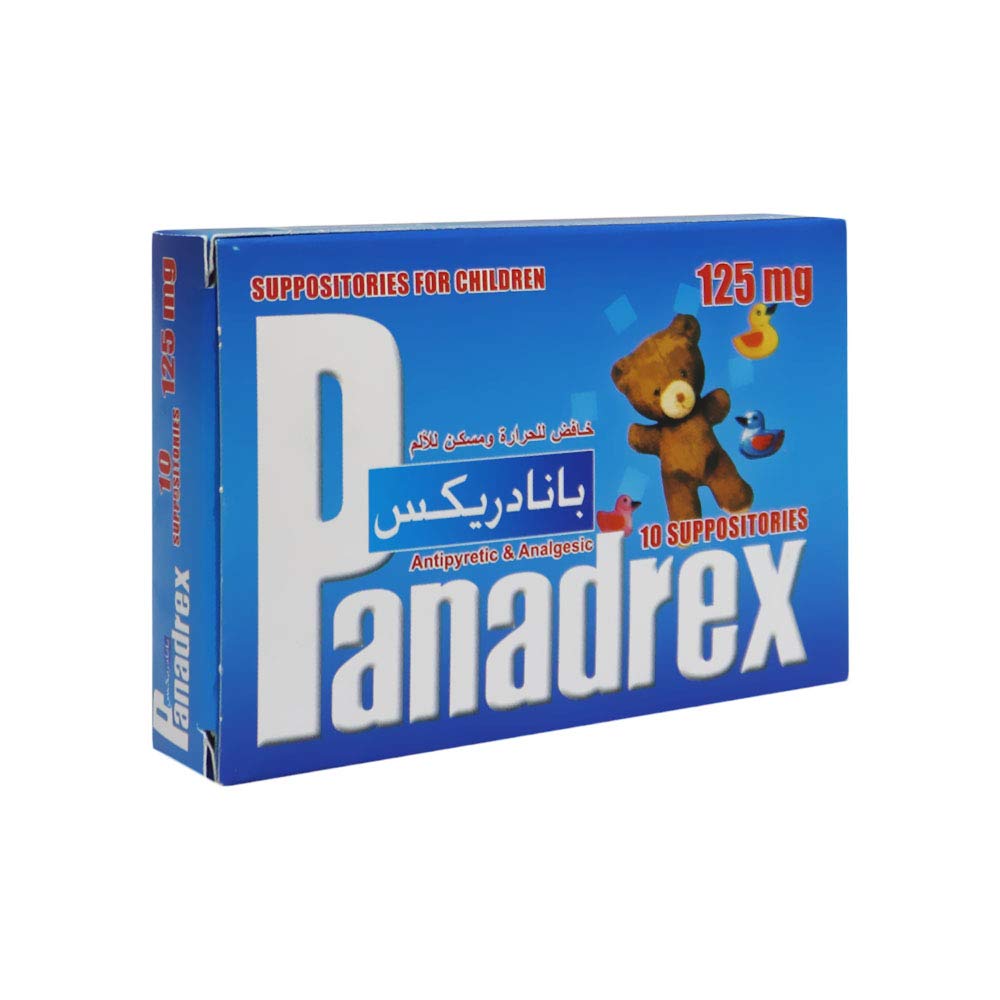 Panadrex Suppository 125mg 10's