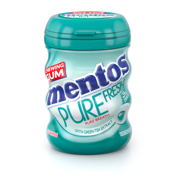 Mentos Gum Pure Fresh Wintergreen 32's
