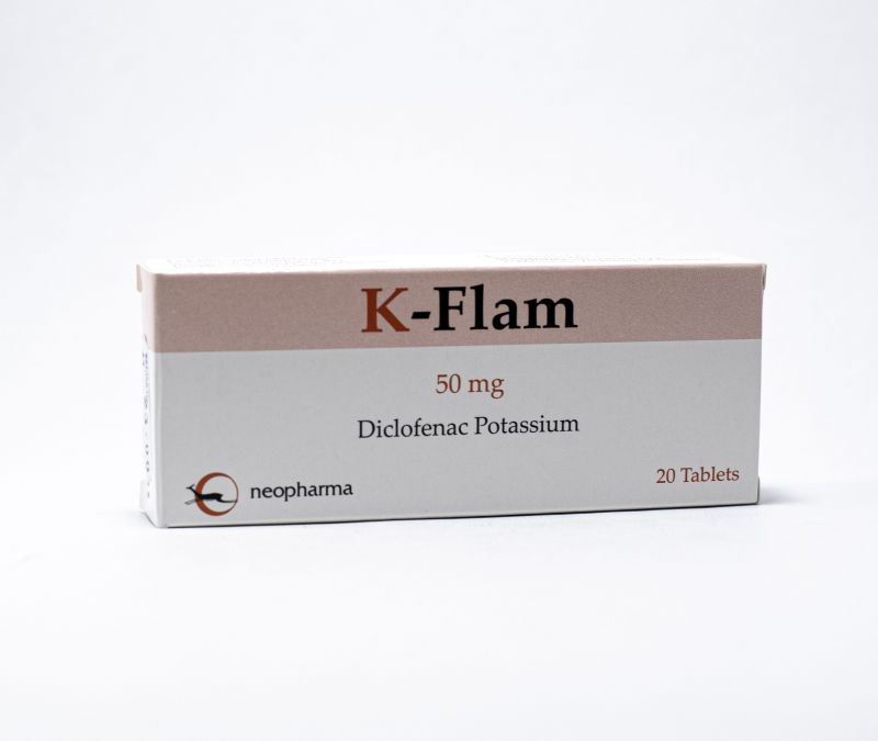 K Flam Tab 50mg Tablets 20's