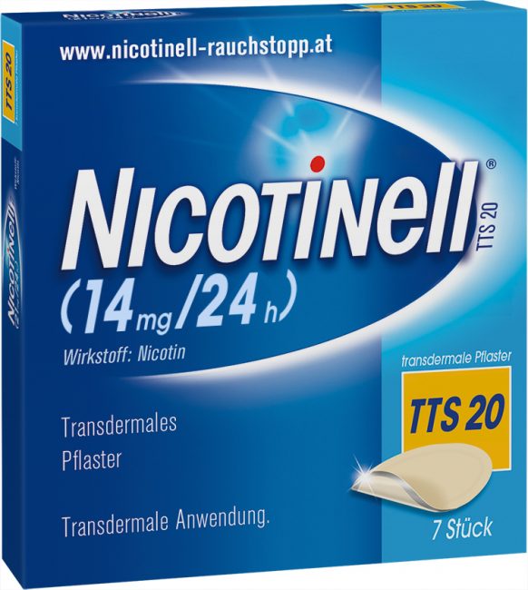 Nicotinell TTS Transdermal Patches 20