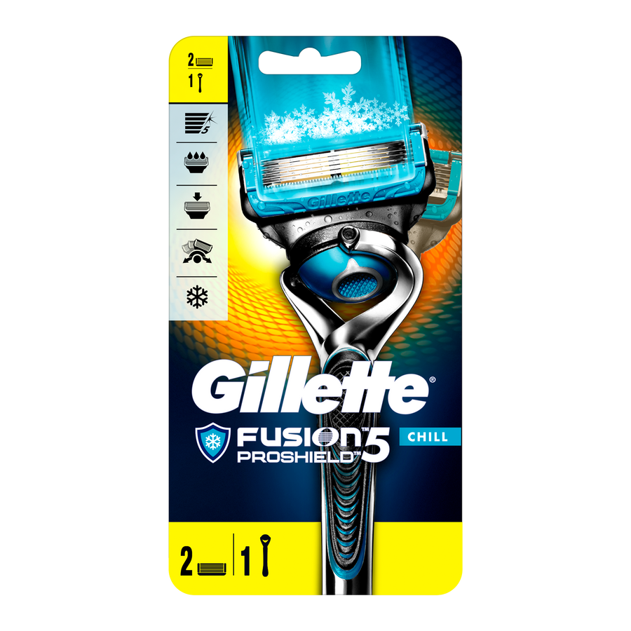 Gillette Fusion ProShield Chill 2s - 30186