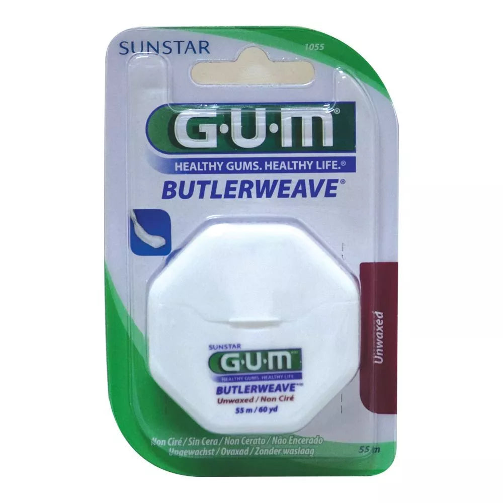 Butler Gum Unwaxed Dental Floss 1055