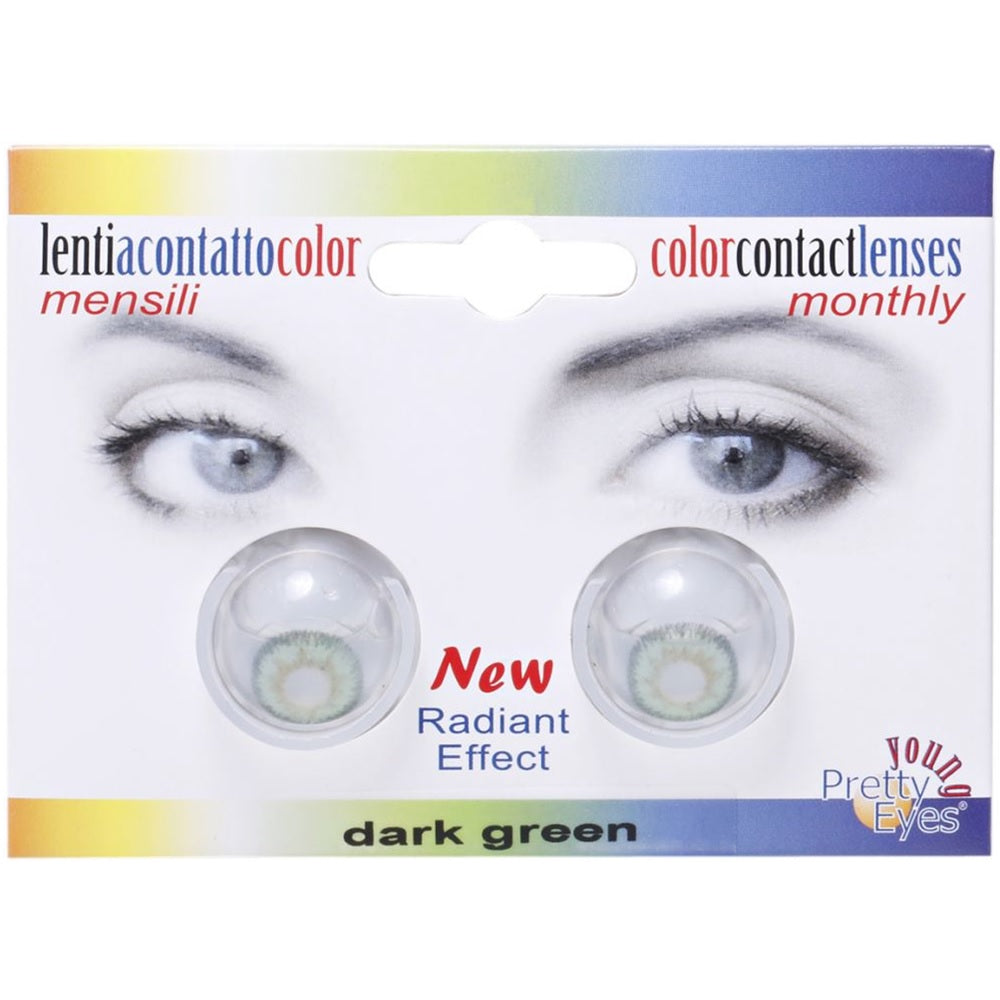 Pretty Eyes Radiant MonthlyDark Green