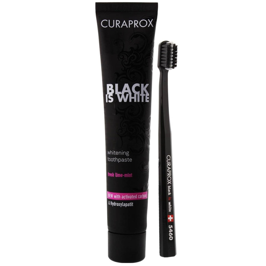 Curaprox Black Is White Set (Toothpaste + ToothBrush)