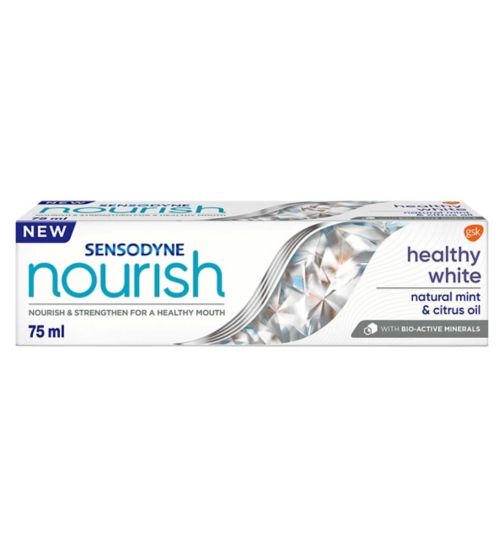 Sensodyne Toothpaste Nourish Healthy White Mint & Citrus Oil 75ml
