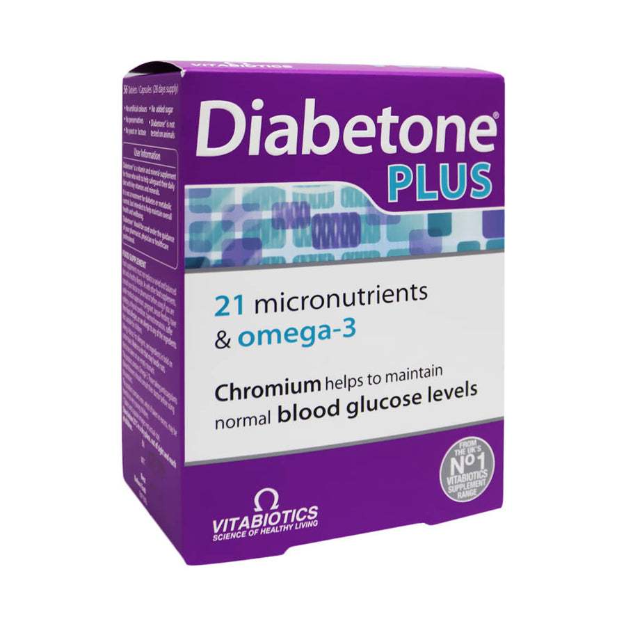 Diabetone Plus Tablets & Capsules 56s