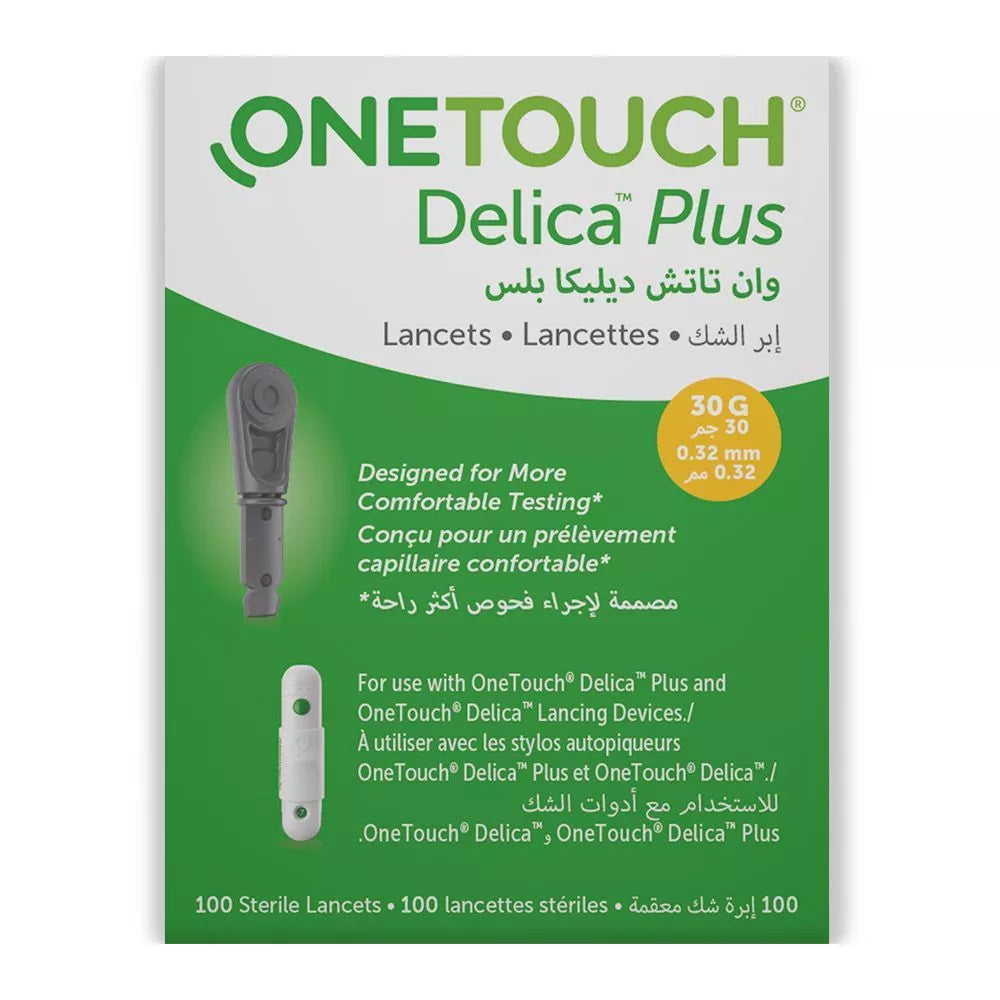 One Touch Delica Lancet 30GA 100's