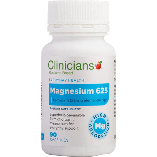 Clinicians Magnesium 625 Capsule 90's
