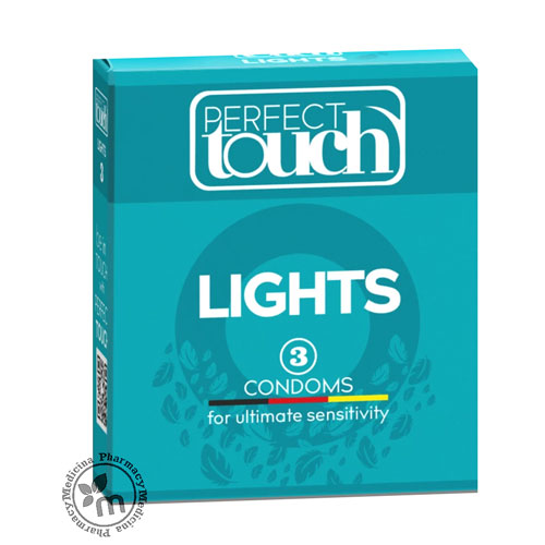 Perfect Touch Condoms Lights 3 Pcs