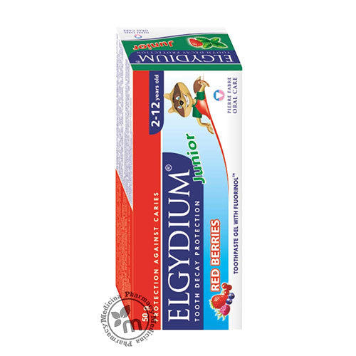 Elgydium Toothpaste Kids 2 -6 Year Red Berries