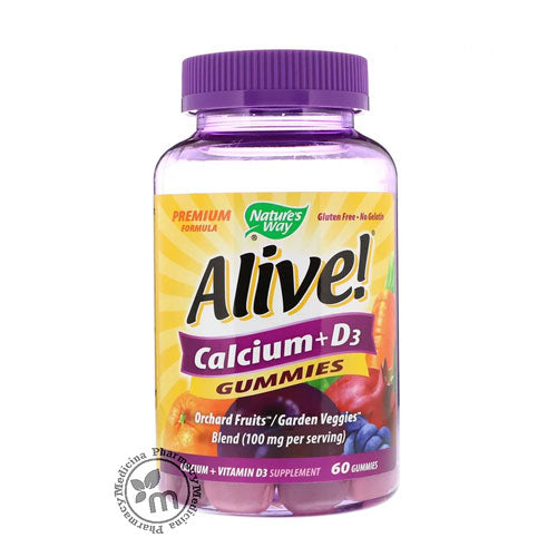 Alive Calcium + D3 Gummy 60s