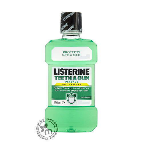 Listerine Mouthwash Teeth & Gum Defence