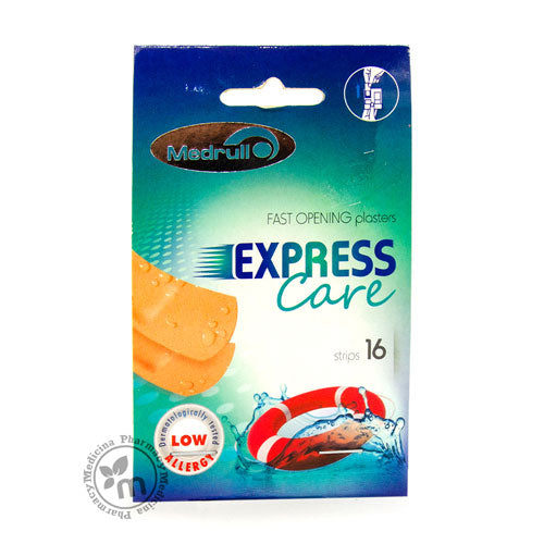 Medrull Express Care 16 (25Mmx72Mm) Plasters