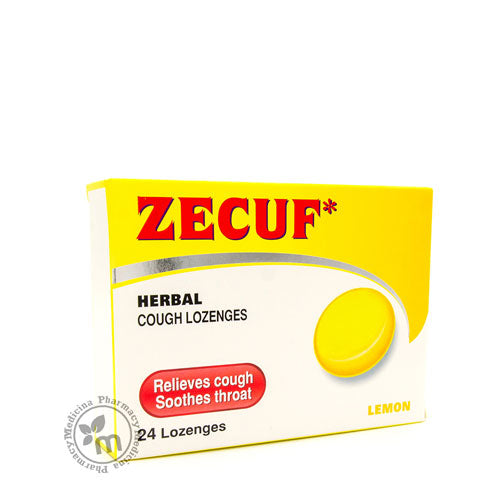 Zecuf Herbal Lozenges Lemon Sore Throat & Cough