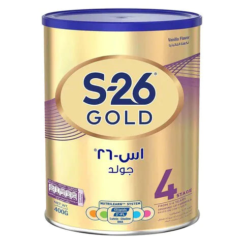 S-26 Gold 4 Growing Up Milk Formula 400g