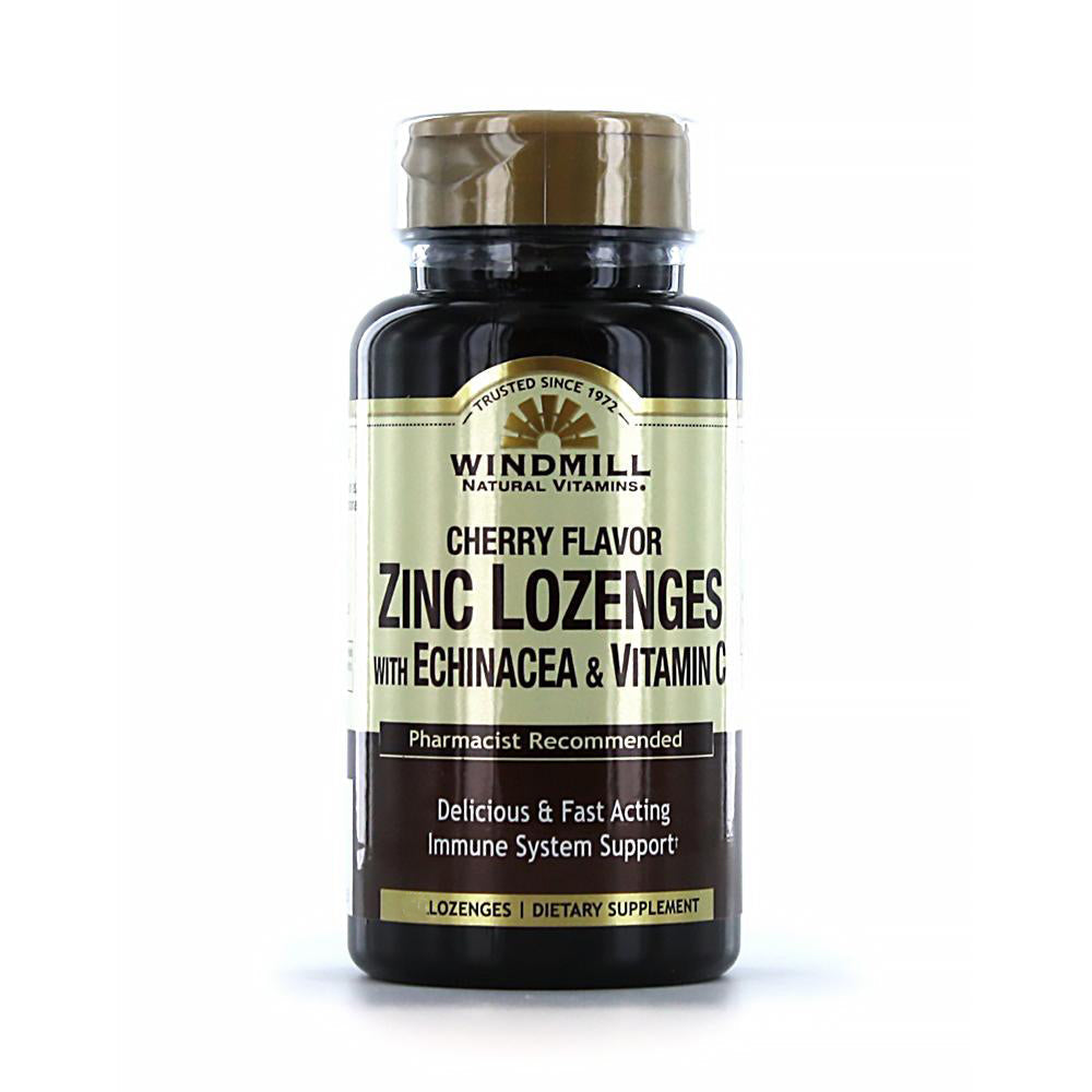 Windmill Zinc With Echinacea & Vitamin C Lozenges 30s