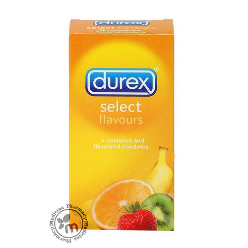 Durex Condom Flavour select 12s
