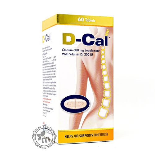 D-Cal Calcium with Vitamin D3 Tablets