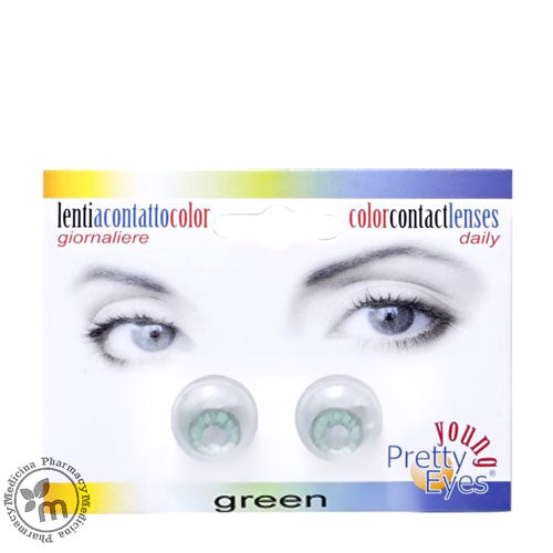 Young Pretty Eyes Daily Contact Lenses Green 2s