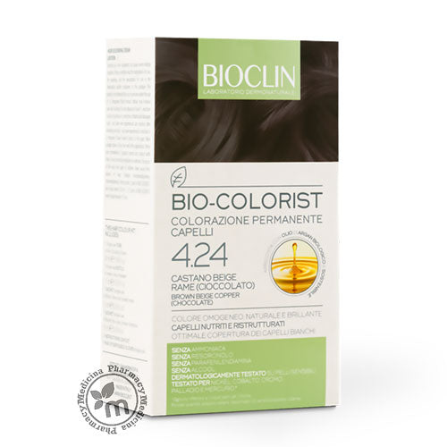 Bio Colorist 4.24 Brown Beige Copper (Chocolate)