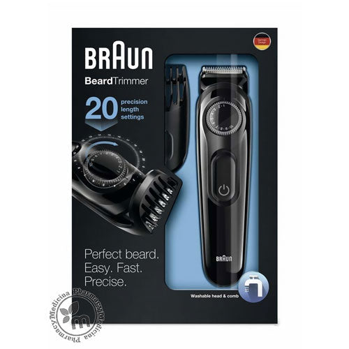 Braun Beard Trimmer Perfect Easy Fast Precise BT3020