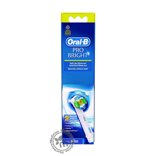 Braun Oral B Pro Bright Heads Replacement 2s Eb18-2