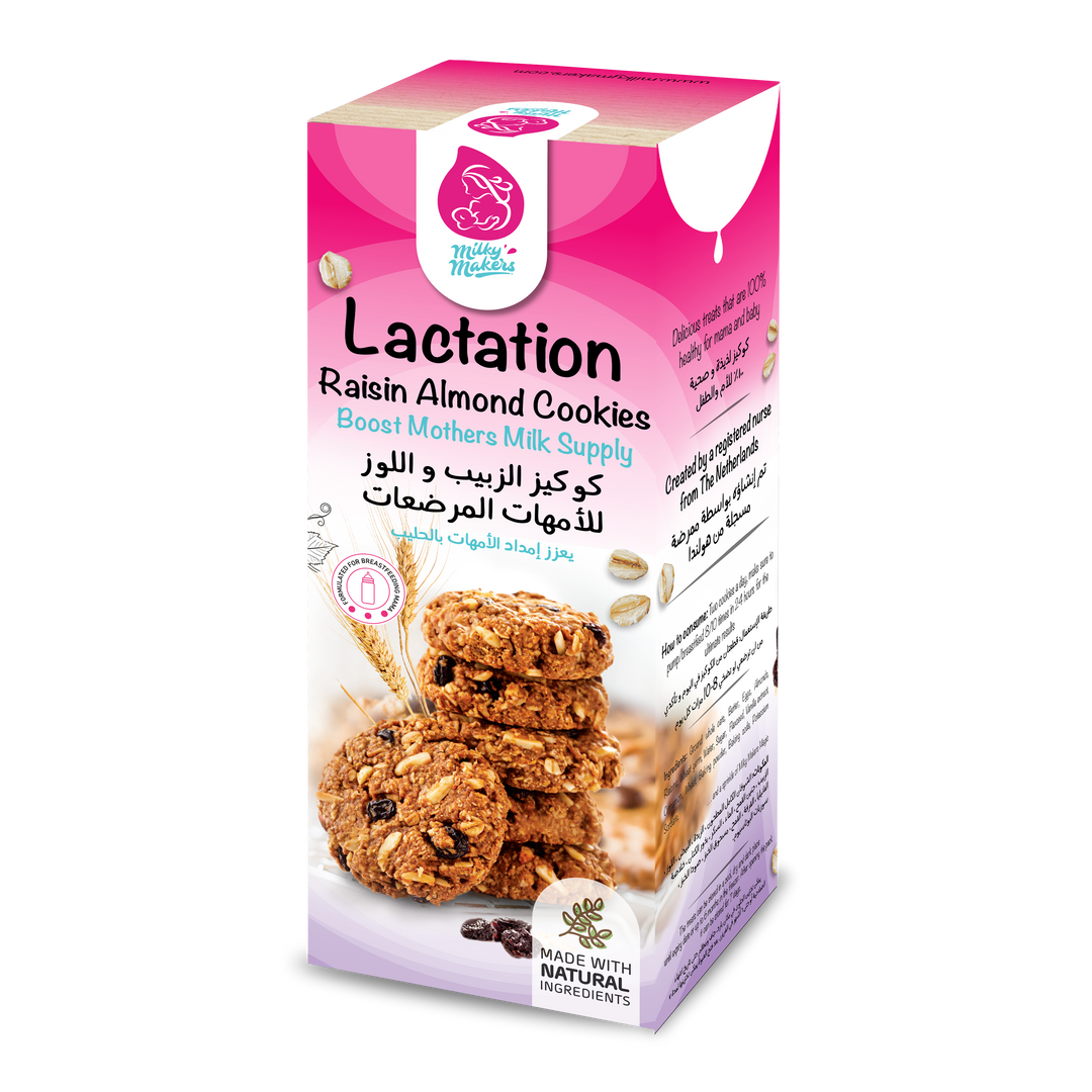 Milky Makers Lactation Raisin Almond Cookies 400g