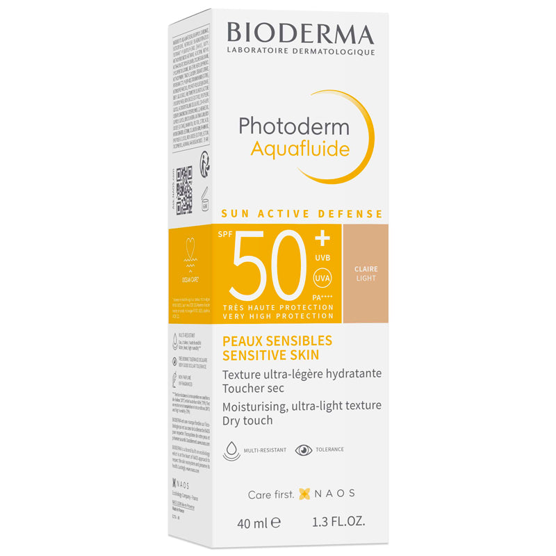Bioderma Sunscreen Photoderm Spf50 Aquafluide Light Tint 40ml
