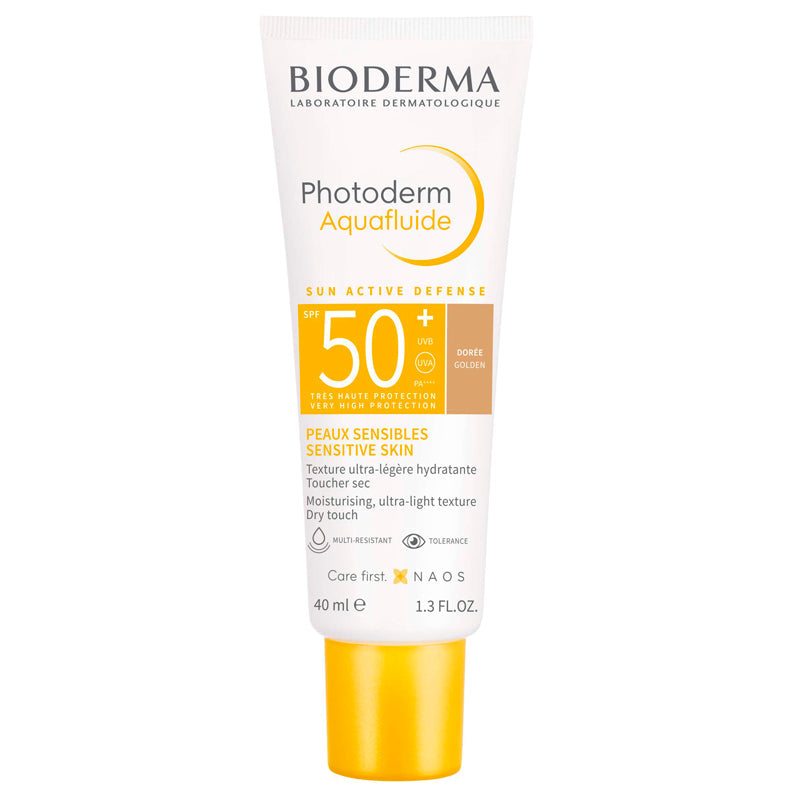 Bioderma Photoderm Spf50+ Aquafluid Golden Tint 40ml