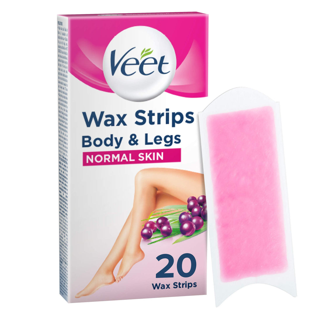Veet Wax Strips Sensitive 20S (Legs & Body)
