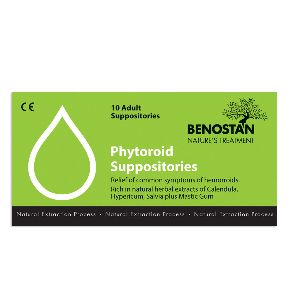 Benostan Phytoroid Suppository Adult 10's