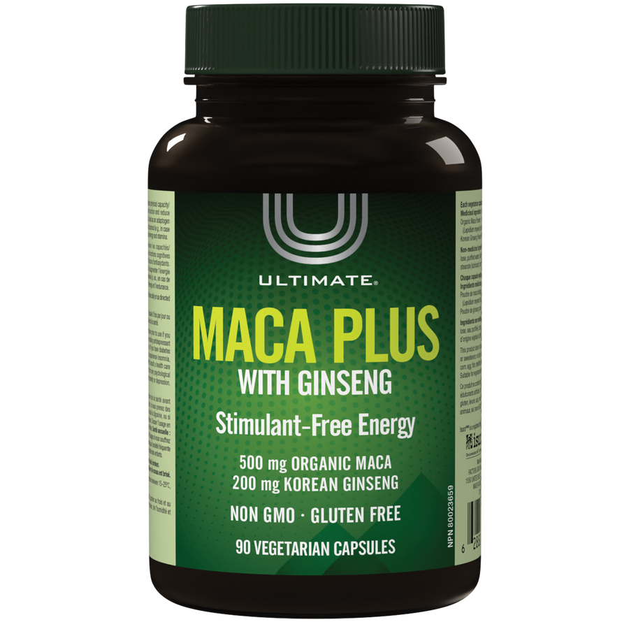 Ultimate Maca Plus with Ginseng Capsules 90's