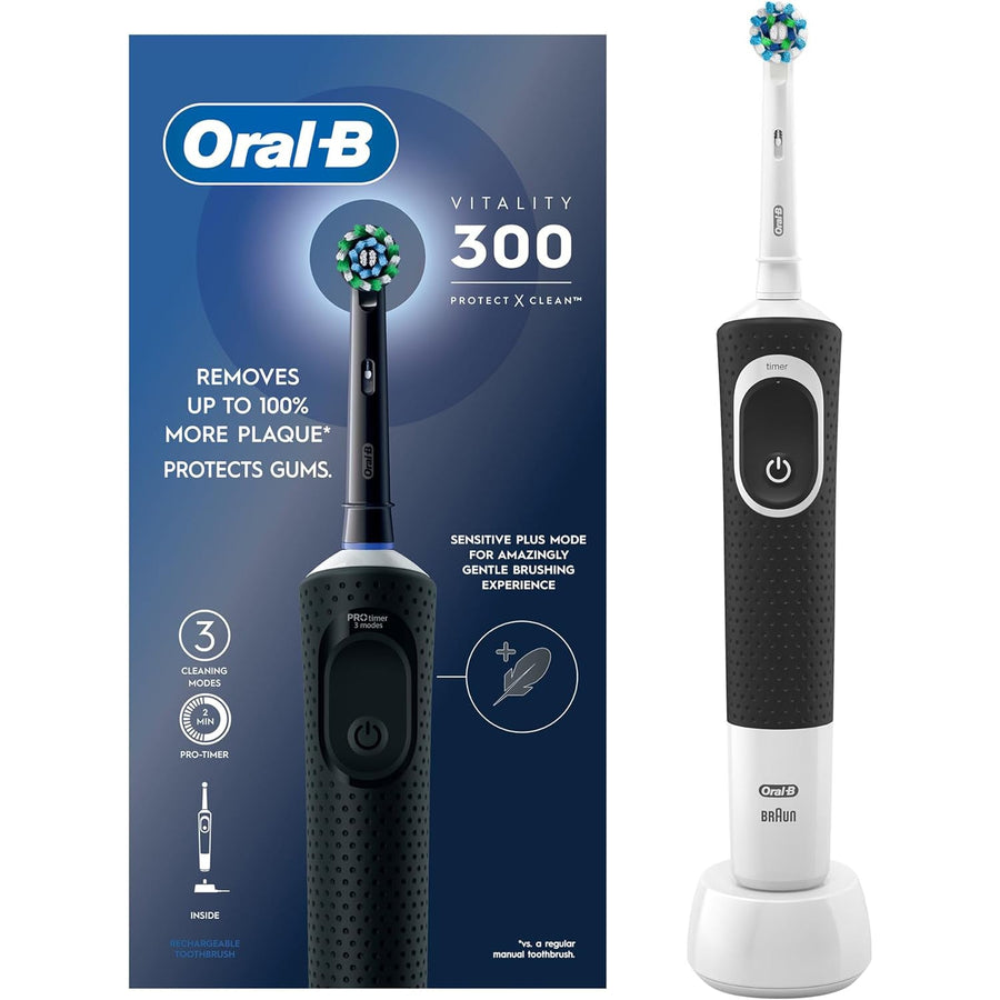 Braun Oral B Toothbrush Black D103.413.3 Vitality 300