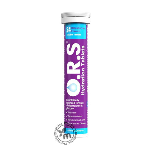 ORS Soluble Tablets Blackcurrant