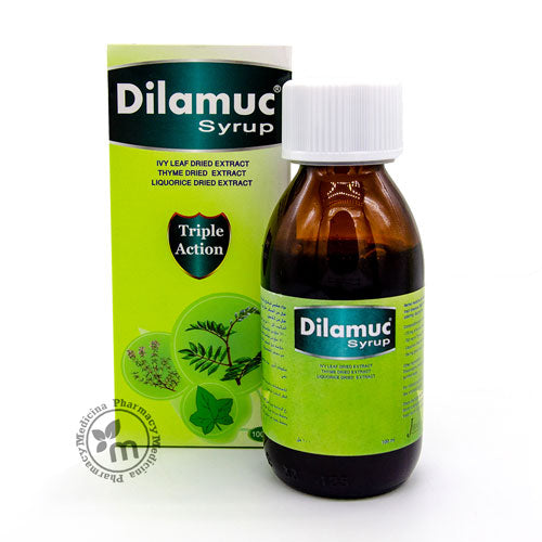 Dilamuc Syrup 100 ml Herbal Cough Syrup
