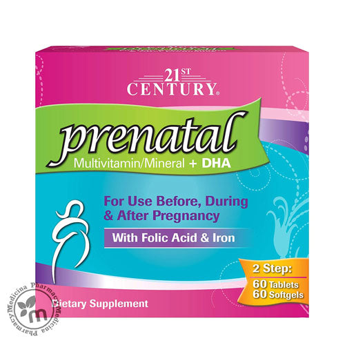 21st Century Prenatal Multivitamin Plus DHA For Pregnant health