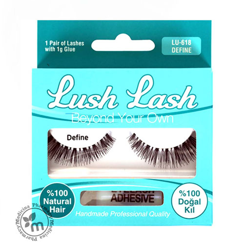 Lush Lash 100% Natural Hair Eyelash Define 618