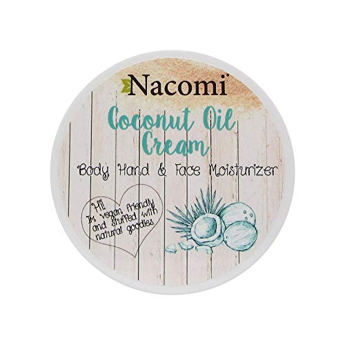 Nacomi Coconut Oil Cream Body Hand & Face 100ml
