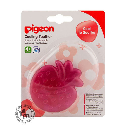 Pigeon Cooling Teether Strawberry