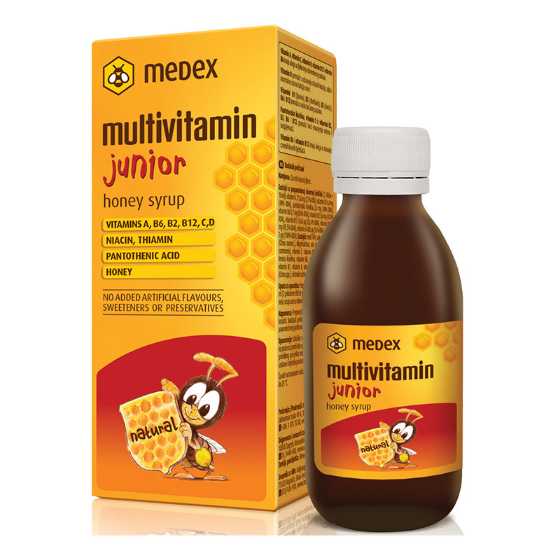 Медекс Мультивитаминный детский сироп