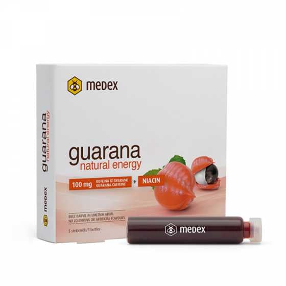 Medex Guarana Natural Energy 5X9 ML
