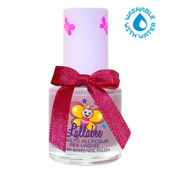 Lallabee Pearly Cottn Candy Wtr-Bsd Nail Enamel