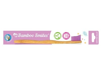 Зубная щетка Bamboo Smiles Kids Ultra Soft Purple